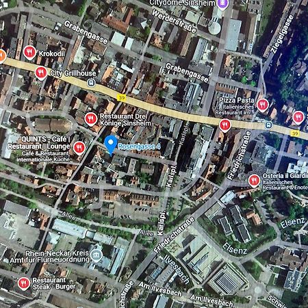 City Apart 2 Stadtwohnung Mit Netflix Nahe Bahnhof Sinsheim Buitenkant foto